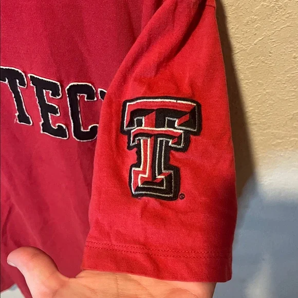 Forty Seven Red Texas Tech T-Shirt size Large - Picture 3 of 4